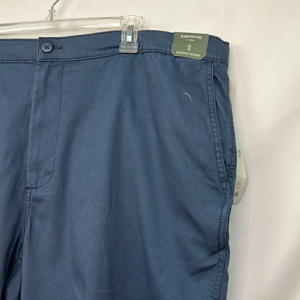 Mutual Weave Blue Chino board shorts NWT size 50